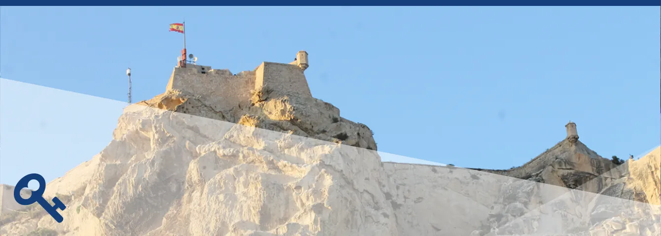 Castillo de Santa Bárbara en Alicante